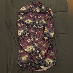 Men’s American eagle outfitters Aztec flannel